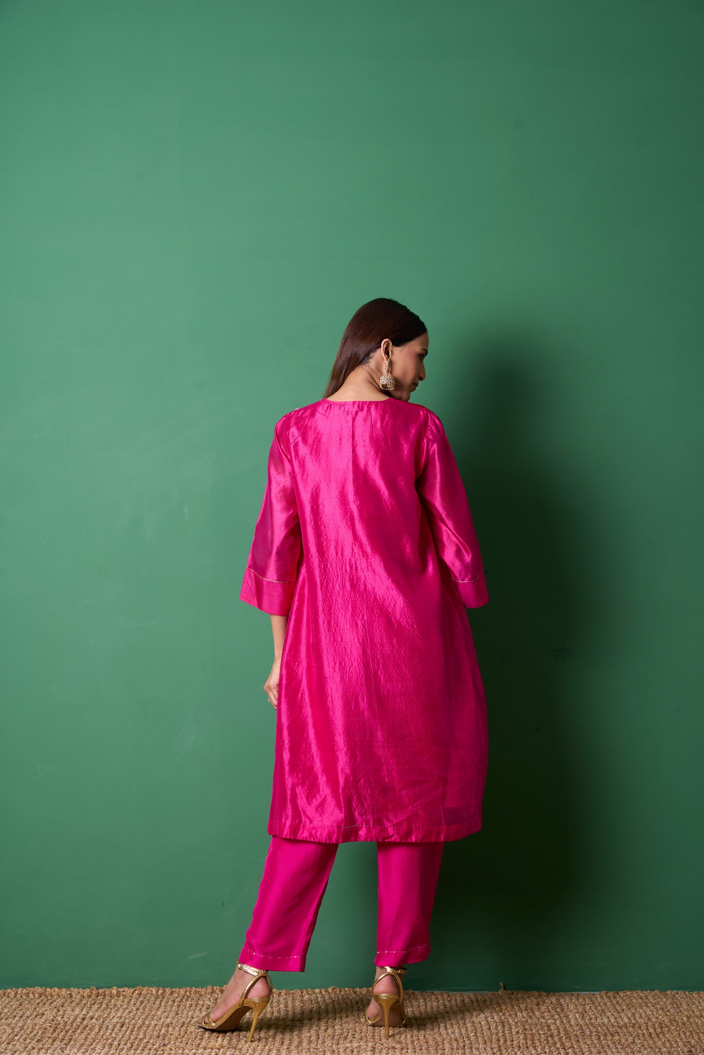 Delight Red Kurta (Set of 2)