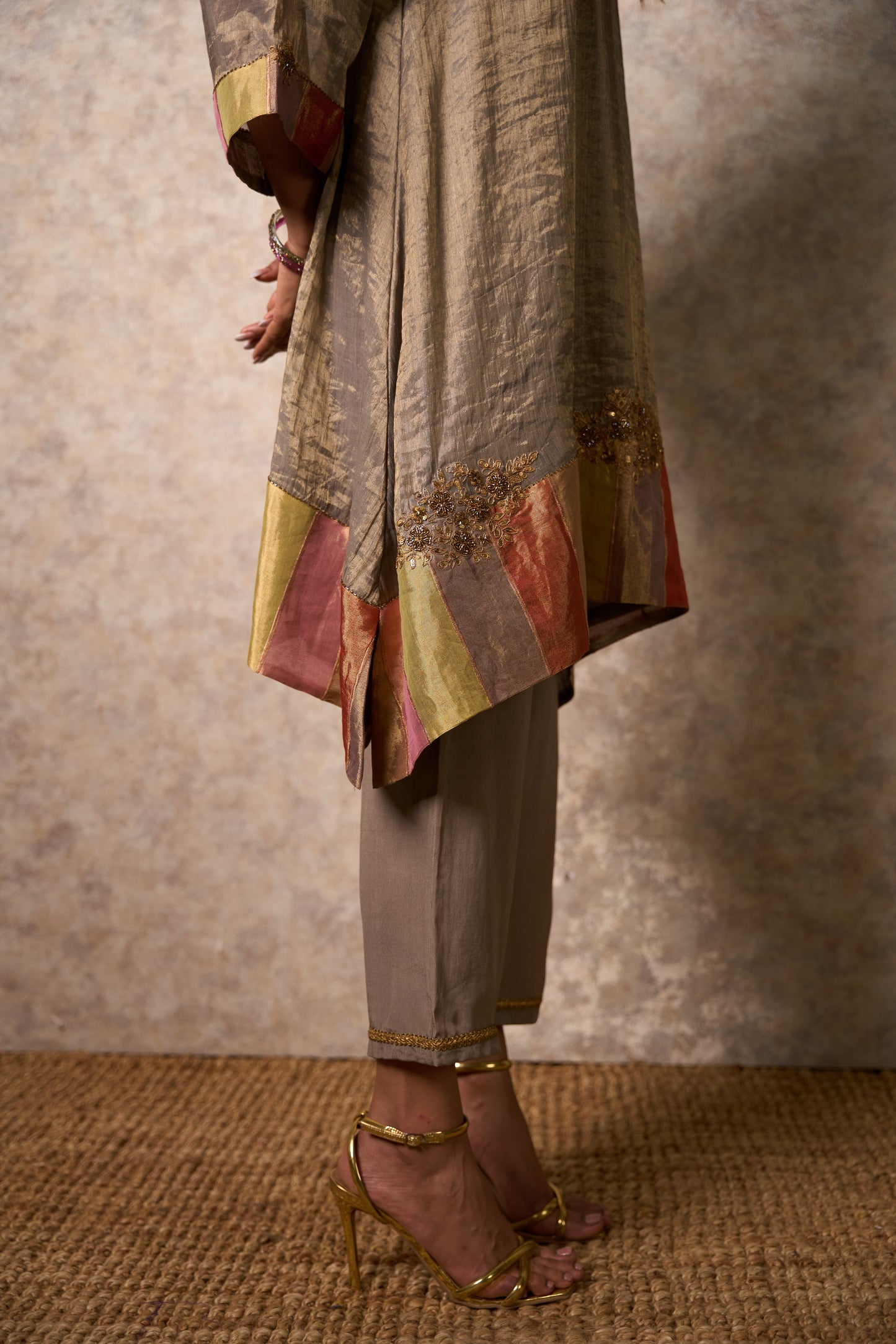 Zing Grey Kurta (Set of 2)