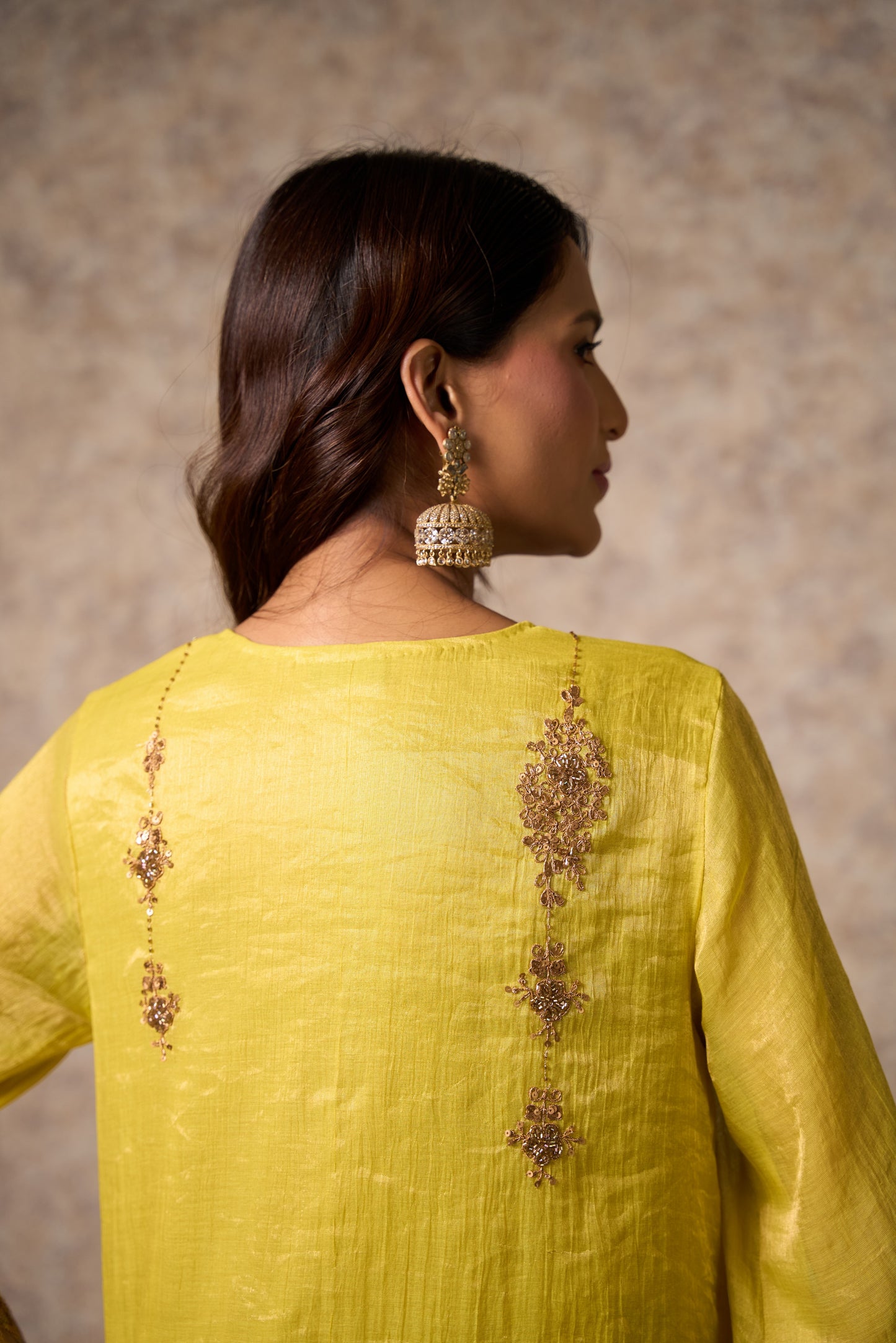 Zing Yellow Kurta  (Set of 2)