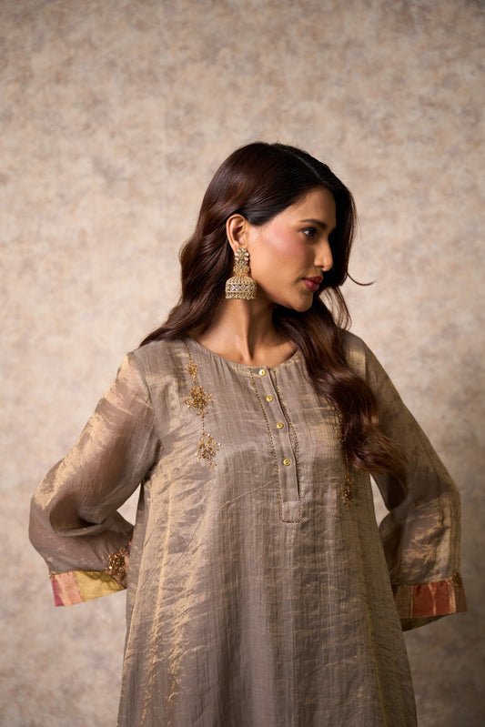 Zing Grey Kurta (Set of 2)