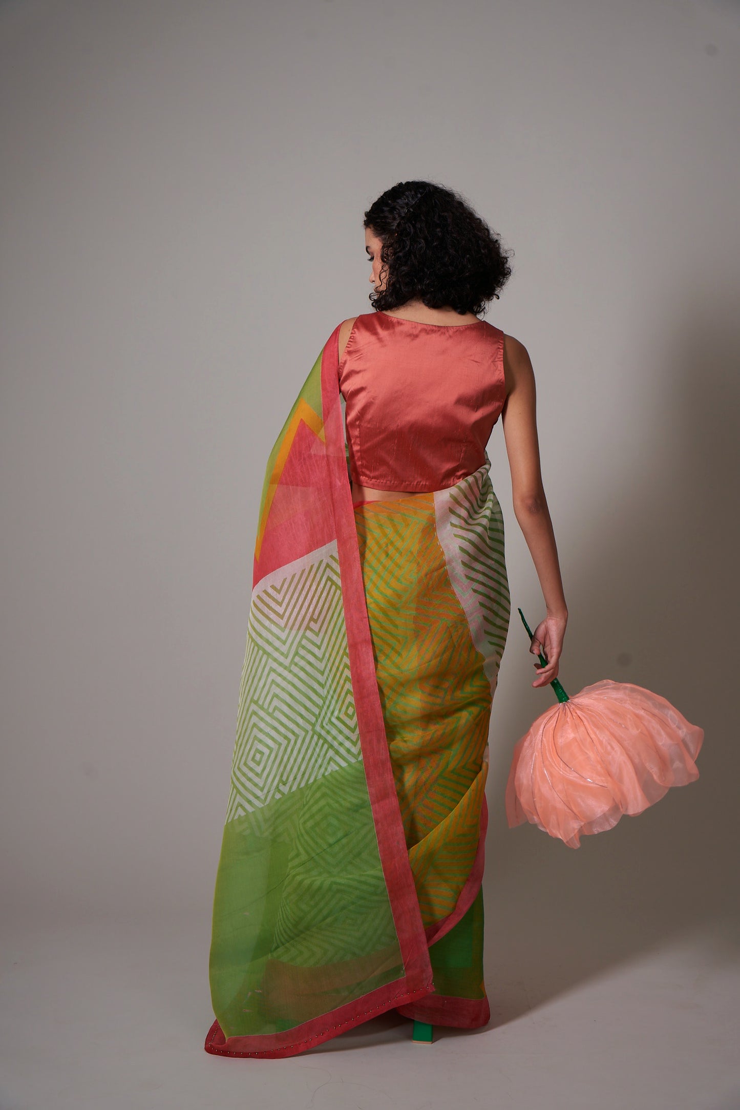 KESHI Multi-Colour Saree  (Set of 2)