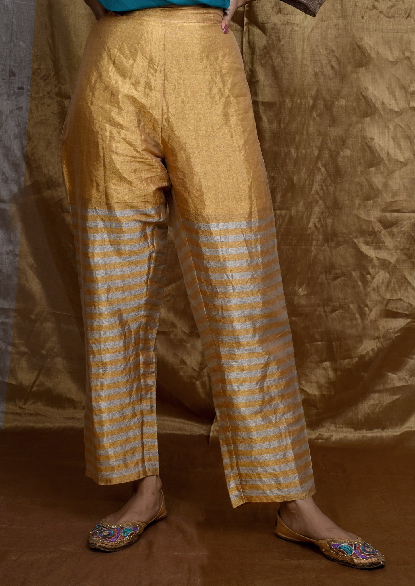 Jazz Gold Kurta & Pant Set