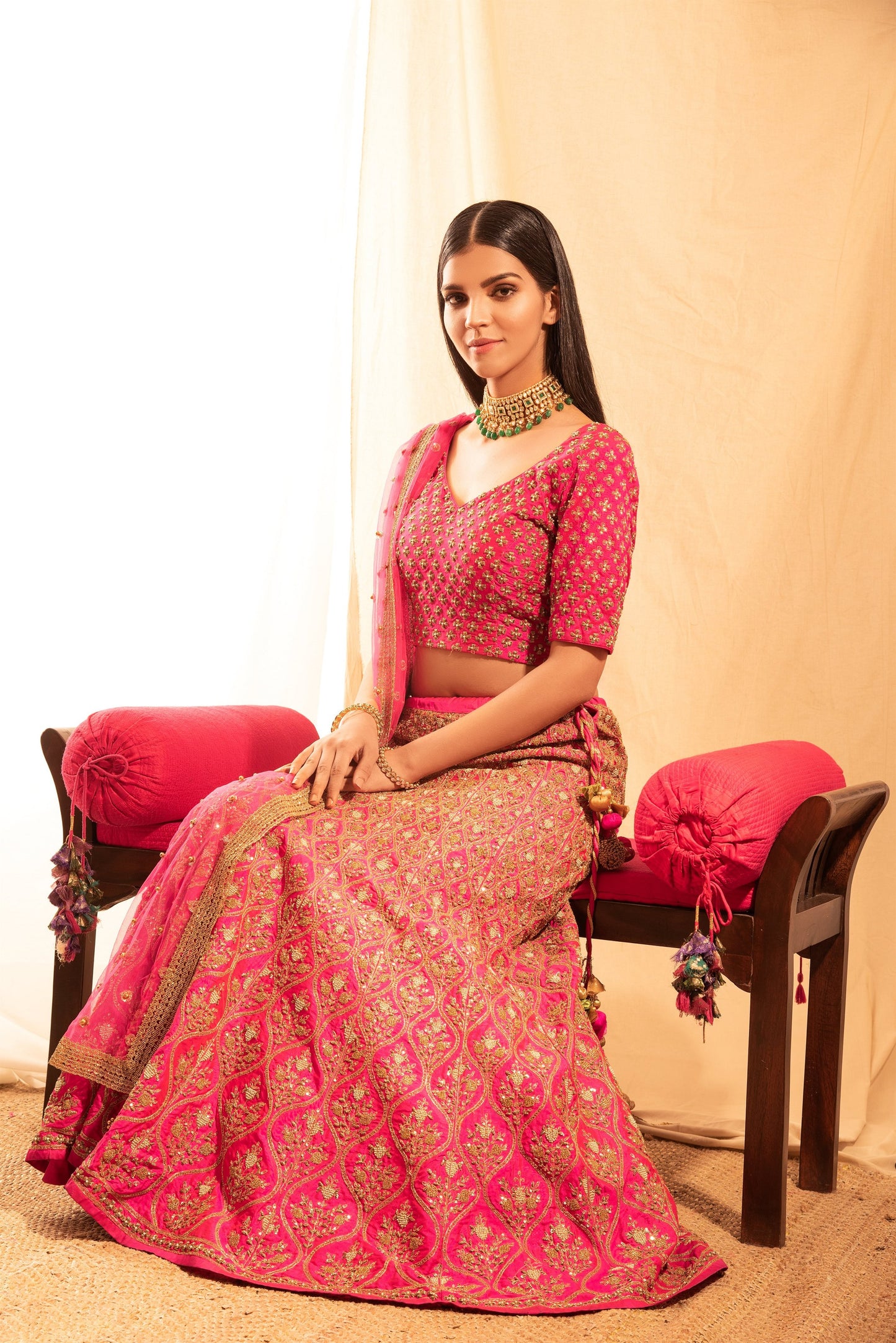 Khushi Pink Lehenga