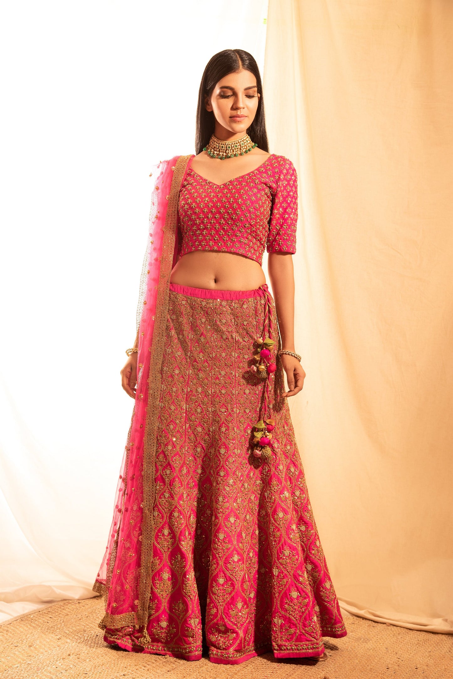 Khushi Pink Lehenga