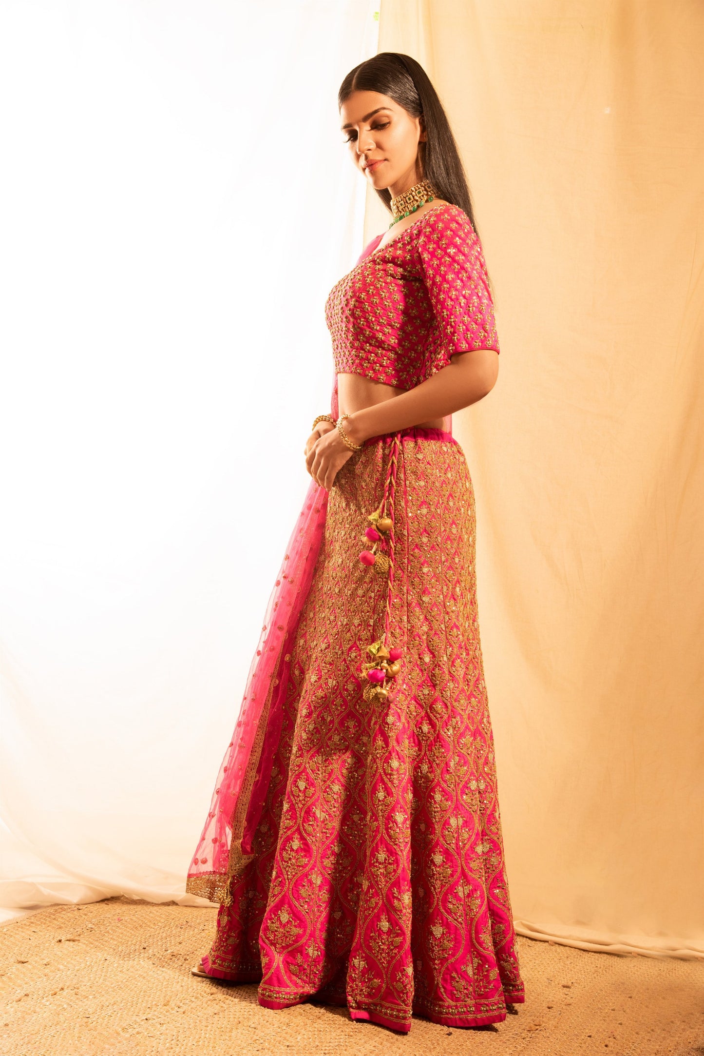 Khushi Pink Lehenga