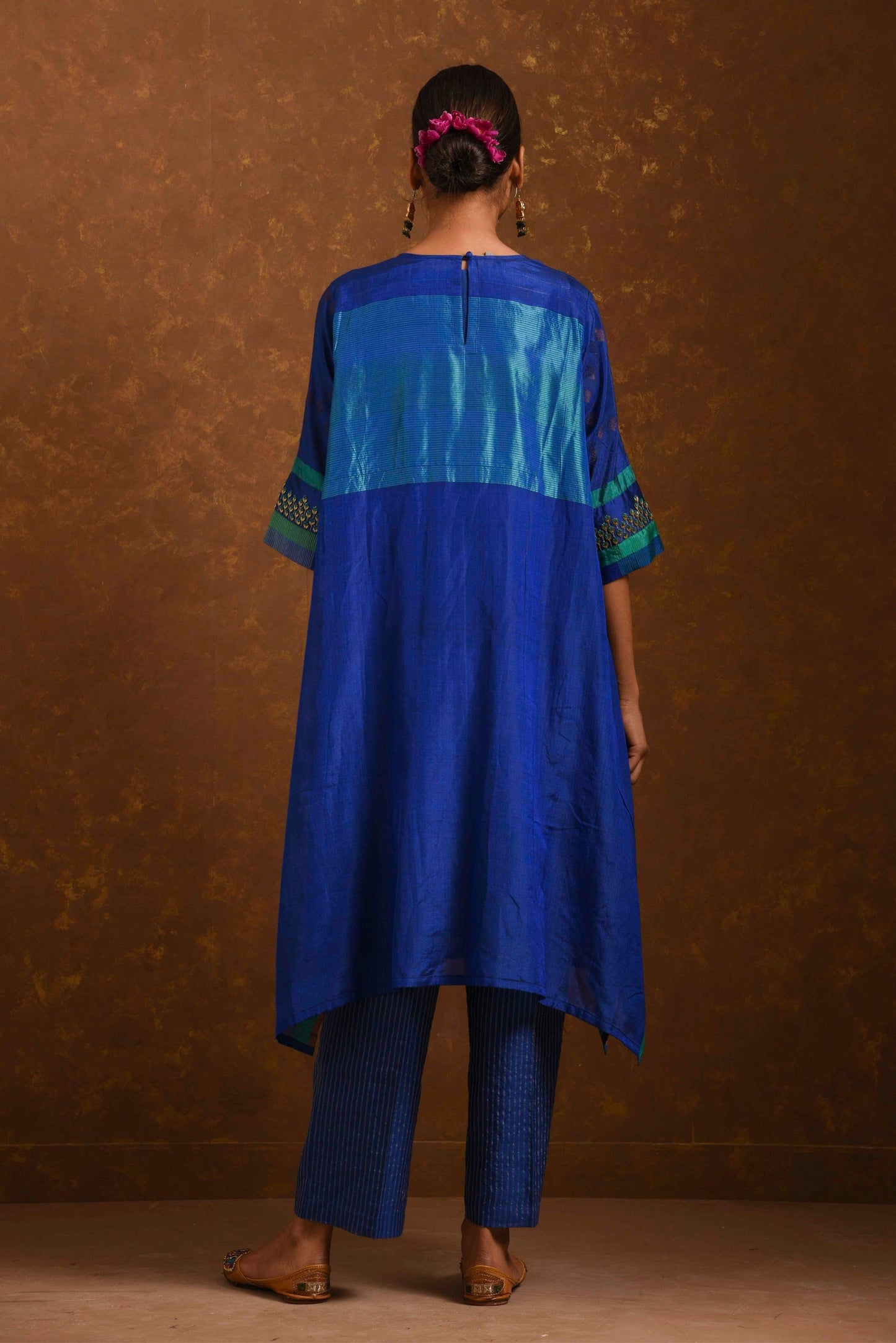 Seher Blue Kurta & Pants Set